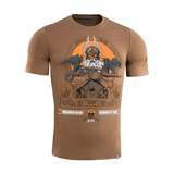 M-Tac T-Shirt Odin med print af Odin, ravnene Hugin og Munin, og teksten 'Valhalla Calling'. Moderne nordisk mytologi design.