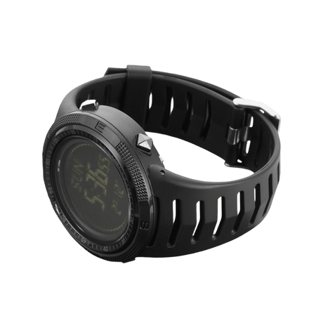 M-Tac Tactical Ur 2147, robust ur med kompas, LED-baggrundsbelysning og alarm, ideelt til udendørs og taktisk brug.