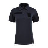 M-Tac Tactical Polo-Shirt 65/35 Lady til kvinder, komfortabel bomulds-polyester blanding, velcro detaljer, til arbejde og aktiv brug