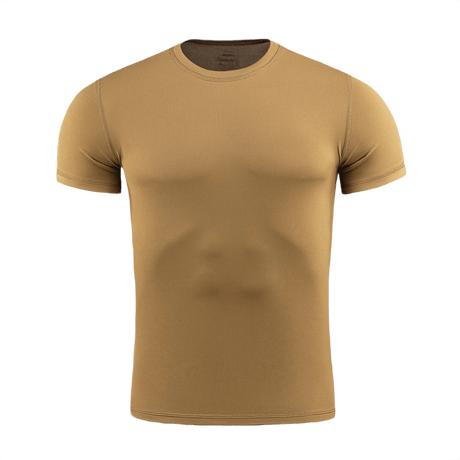 M-Tac Tactical Sweat-Wicking T-Shirt Summer i polyester til varmt vejr og aktiv livsstil med svedtransporterende egenskaber.