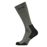 M-Tac Taktiske Sokker Ranger i grå, designet til komfort og holdbarhed til mænd, ideel til daglig brug og udendørs aktiviteter.