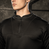 M-Tac Thermal Fleece Trøje Delta Level 2 med YKK-lynlås, ideel til kolde klimaer i det udvidede ECWCS-system, polyestermateriale.