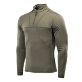 M-Tac Thermal Fleece Trøje Delta Level 2 i 100% polyester til kolde klimaer, ECWCS, med YKK-lynlåse, grøn langærmet trøje