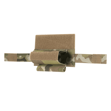 M‑Tac Tourniquet Pouch Elastic Gen.5 i Cordura 500D med elastisk bånd og velcro i camo, ideel til taktisk brug.