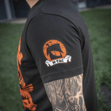 M-Tac T-shirt Black Sea Expedition med MagnaColours® print, 93% bomuld, 7% elastan, ideel til hverdag og aktiv livsstil.