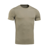 M-Tac T-shirt 93/7 i beige, holdbar og komfortabel med 93% bomuld og 7% elastan til hverdagsbrug og aktivt liv.