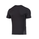 M-Tac T-shirt 93/7 set bagfra, fremhæver muskelkonturer med elastisk materiale. Ideel til hverdagsbrug, sport og aktiviteter.