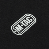 Reflekterende M-Tac logo på sort M-Tac T-shirt Ultra Light Polartec til træning og udendørsaktiviteter.