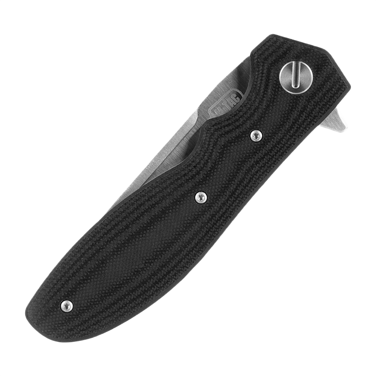 M-Tac Outdoor & Militær foldekniv - Type 6 med G10-komposit håndtag og krom rustfrit stål klinge, ideel til EDC-brug.