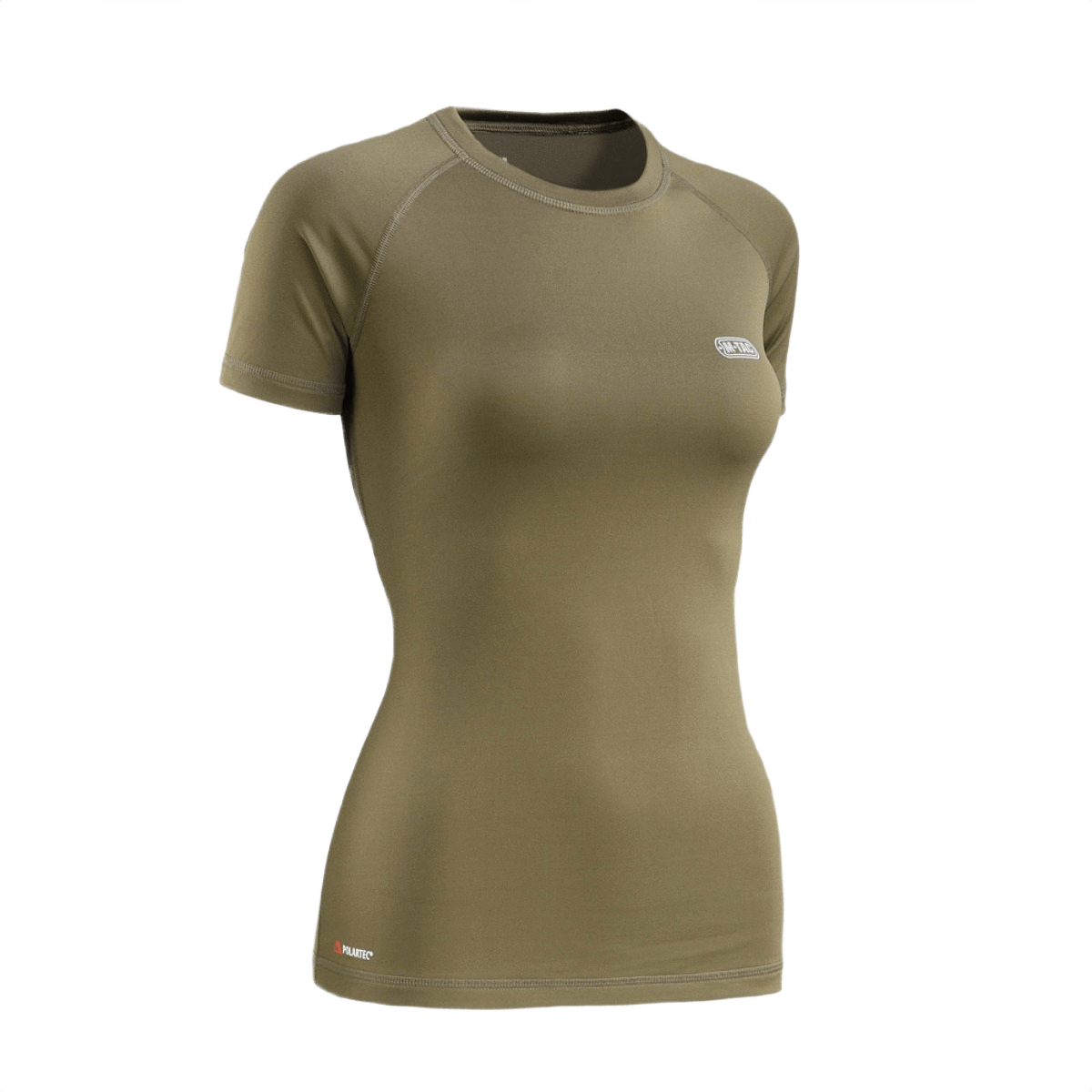 M-Tac T-shirt Ultra Light Polartec Lady i let Power Dry® materiale, hypoallergen og åndbar med anatomisk damepasform.
