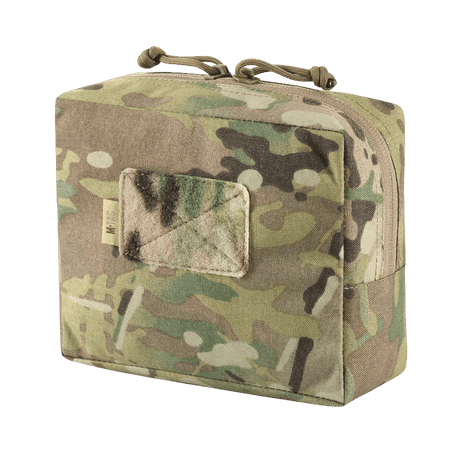 M-Tac Utility Taske Elite Medium i camouflage, slidstærk Cordura 500D med MOLLE-system til EDC-udstyrssikring.