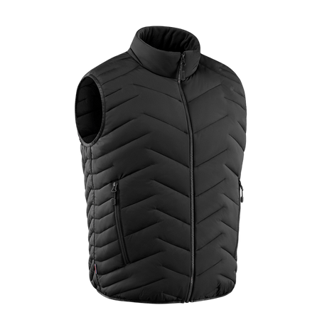M-Tac Vytyaz Primaloft Vest i sort, lavet af slidstærk nylon, ideel til overgangsperioder med effektiv varmeisolering.