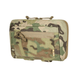 M-Tac Admin Pouch Large Elite Gen.II i camouflage med robust Cordura 500D og AquaGuard lynlås, designet til effektiv opbevaring.