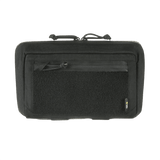 M-Tac Admin Pouch Large Elite Gen.II sort taske med Velcro-panel og AquaGuard lynlås lavet af Cordura 500D til effektiv opbevaring.