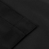 Nærbillede af M-tac Flag Odin Night Vision 630x900 i sort tekstil, viser detaljeret syning og materiale.