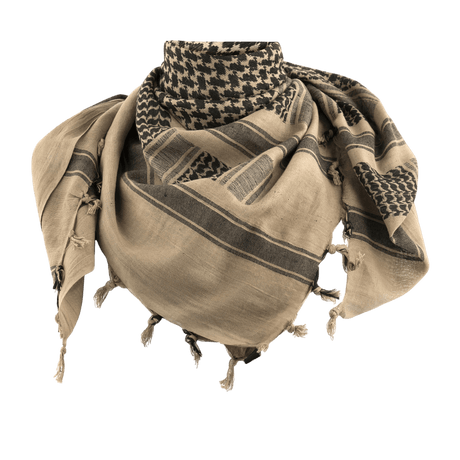 M-Tac Shemagh Tørklæde i klassisk design, 100% bomuld, beskytter mod sol, sand og vind, velegnet til udendørsaktiviteter, 110 x 110 cm