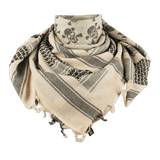 M-Tac Shemagh Tørklæde Pirate Skull. Taktisk bomuldstørklæde til beskyttelse mod sol, sand og vind, med unikt Pirate Skull-mønster.