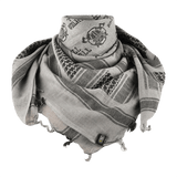 M-Tac Shemagh Tørklæde Til Valhall, taktisk bomuldstørklæde 105x105 cm, beskytter mod sol, sand og vind, inspireret af norske soldaters motto.