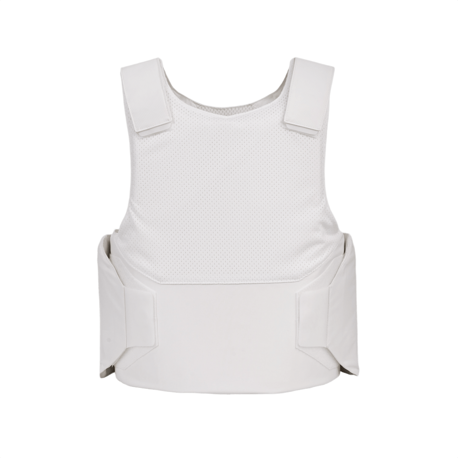 Anorak Niobium® Concealable I Stik & Skudsikker Vest, diskret kropspanser med beskyttelse mod skydevåben og knive, hvid vest