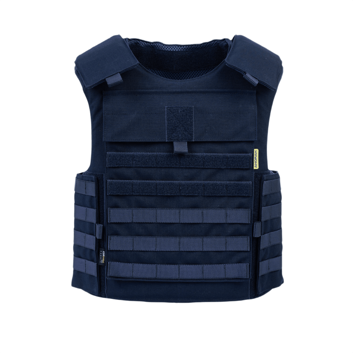 Anorak Niobium® Tactical II – fr.bk. Stik & Skudsikker Vest i sort, designet til multi-trussel beskyttelse for politi og kystvagt.
