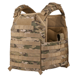 Elite Armor Plate Carrier i camo set forfra i vinkel