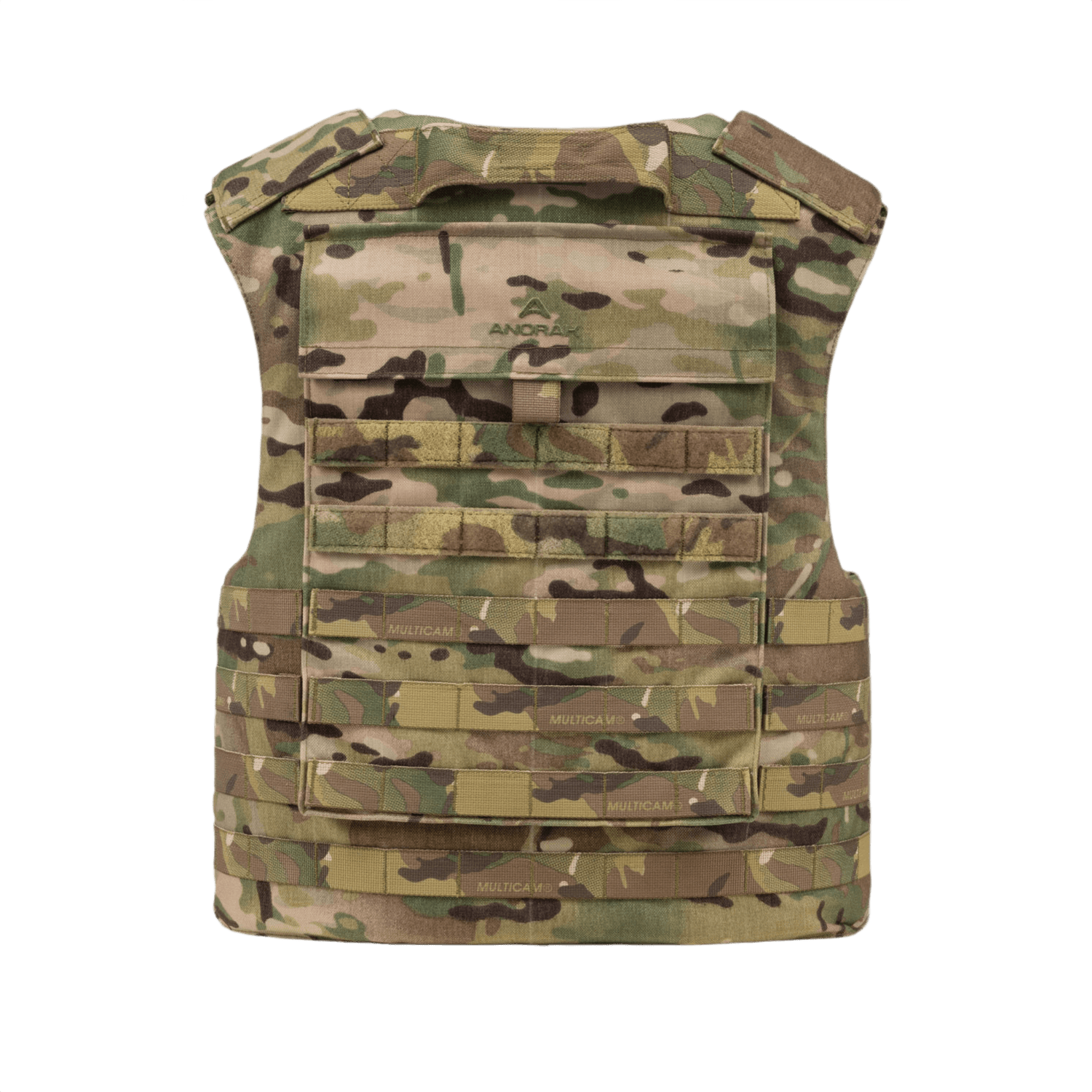 Anorak Titanium® Tactical II – fr.bk.sh. MultiCam® Stik & Skudsikker Vest med Level IIIA-beskyttelse